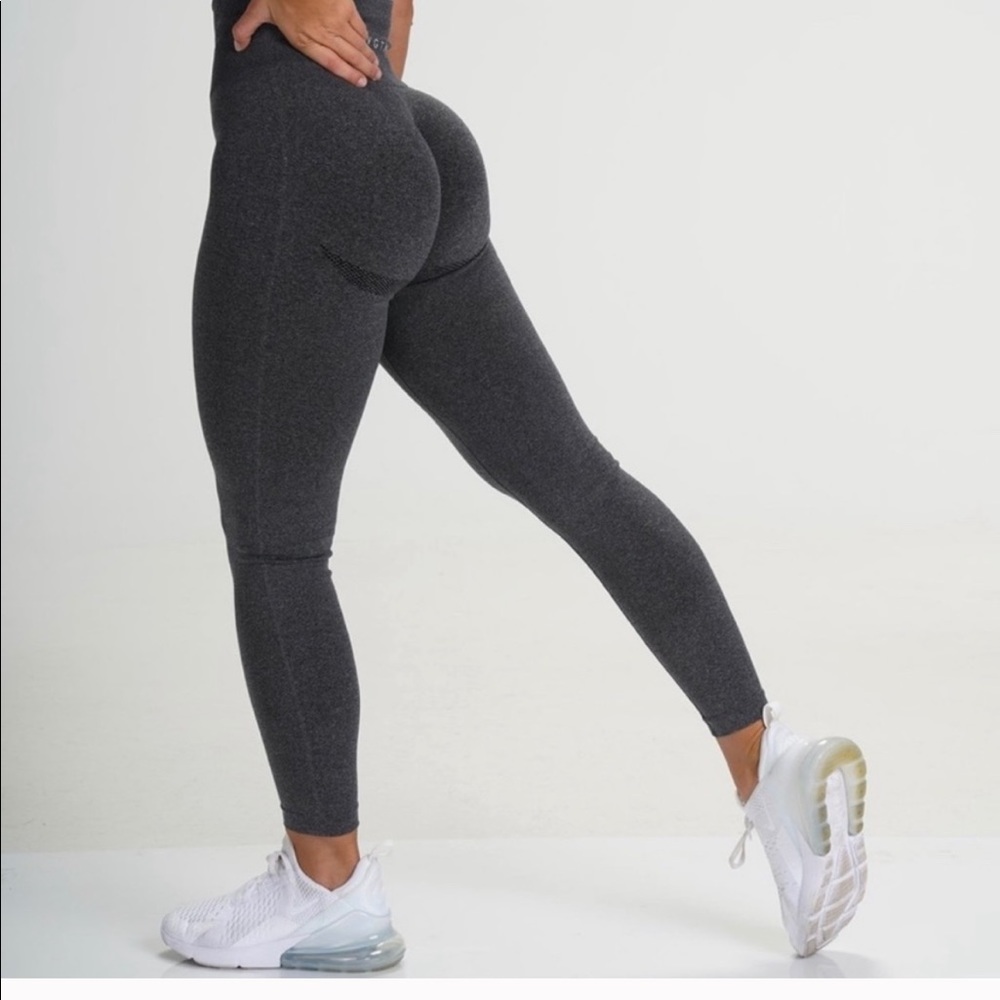 NVGTN black speckled leggings